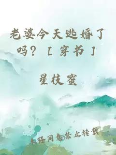 老婆今天逃婚了吗？［穿书］